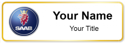 Custom name badges for SAAB