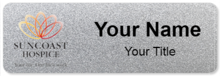 Custom name badges for Suncoast Hospice
