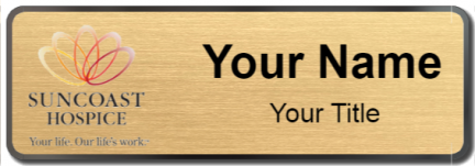 Custom name badges for Suncoast Hospice