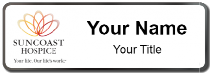 Custom name badges for Suncoast Hospice