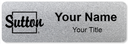 Custom name badges for Sutton Realty
