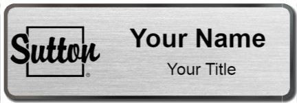 Custom name badges for Sutton Realty