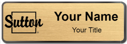 Custom name badges for Sutton Realty