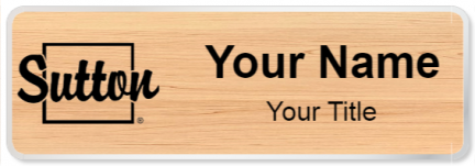 Custom name badges for Sutton Realty