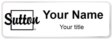 Custom name badges for Sutton Realty