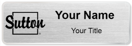 Custom name badges for Sutton Realty