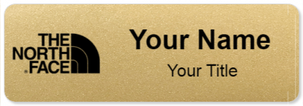 Custom name badges for The North Face
