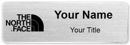 Custom name badges for The North Face
