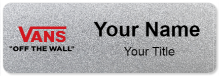 Custom name badges for Vans Shoes