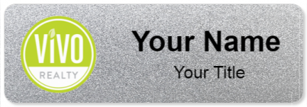Custom name badges for Vivo Realty