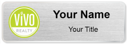 Custom name badges for Vivo Realty