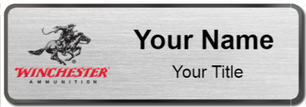 Custom name badges for Winchester Ammunition