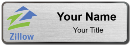 Custom name badges for Zillow
