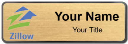 Custom name badges for Zillow