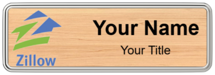Custom name badges for Zillow