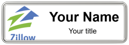 Custom name badges for Zillow