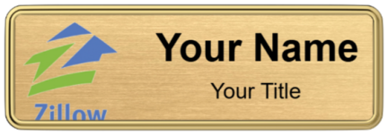 Custom name badges for Zillow