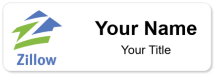 Custom name badges for Zillow