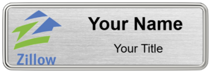 Custom name badges for Zillow