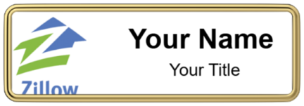 Custom name badges for Zillow