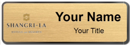 Custom name badges for Shangri La
