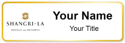 Custom name badges for Shangri La
