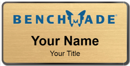 Custom name badges for Benchmade Knives