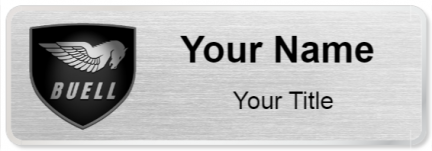 Custom name badges for Buell Motorcycles