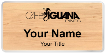 Cafe Iguana pines Template Image