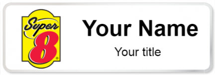 Custom name badges for Super 8