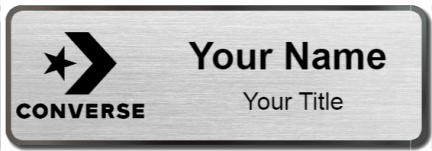Custom name badges for Converse Shoes