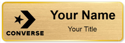 Custom name badges for Converse Shoes