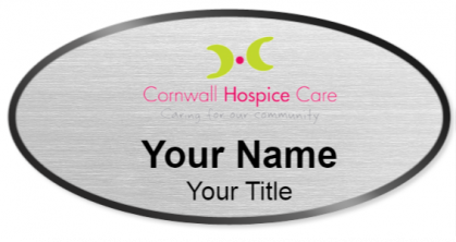 Custom name badges for Cornwall Hospice Care
