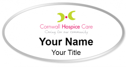 Custom name badges for Cornwall Hospice Care