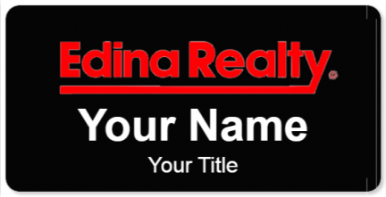 Custom name badges for Edina Realty