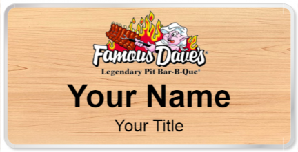 Famous Daves Legendary Pit Bar B Que Template Image