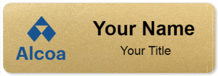 Custom name badges for ALCOA