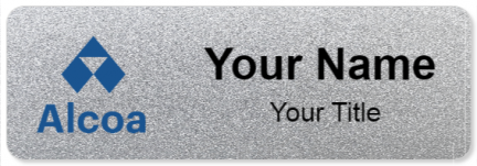 Custom name badges for ALCOA