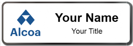 Custom name badges for ALCOA