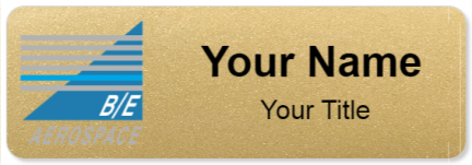 Custom name badges for BE Aerospace