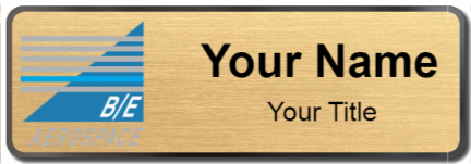 Custom name badges for BE Aerospace