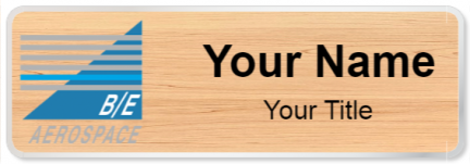 Custom name badges for BE Aerospace