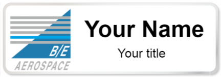 Custom name badges for BE Aerospace