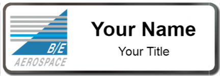 Custom name badges for BE Aerospace