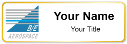 Custom name badges for BE Aerospace