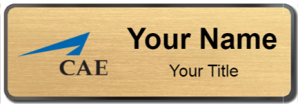 Custom name badges for CAE Incorporated