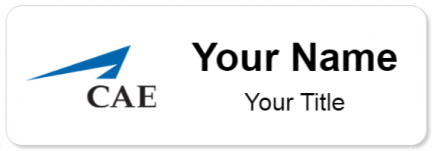 Custom name badges for CAE Incorporated