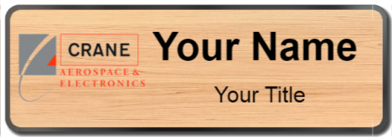 Custom name badges for Crane Aerospace & Electronics