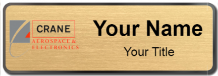 Custom name badges for Crane Aerospace & Electronics