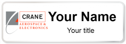 Custom name badges for Crane Aerospace & Electronics